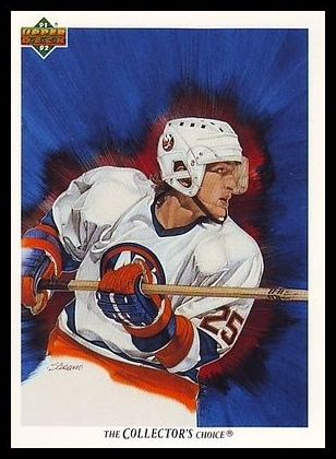 89 David Volek New York Islanders TC